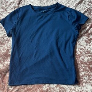 Holster Classic Flattering Women's Crewneck Tee - Navy